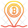 icons of bitcoin pointer