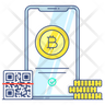 icons of bitcoin qr code generator