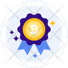 icon for bitcoin reward