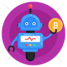 bitcoin trading robot icons