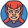 icons for black widow