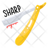 sharp blade symbol