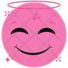 blessed emoji icon svg