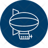 icon for blimp