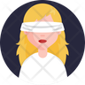 blind fold icon