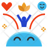 blissful emoji