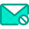 free block email icons