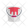 free blood bucket icons