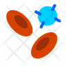 free white blood cells icons