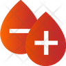 blood-group logos