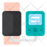 icons for arm checkup