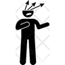 icon for blunt man