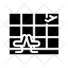 icons for flight gate