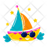 sailboat icons free