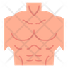 abdominal muscles icon