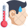 icons of body temperature check