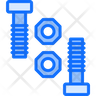 icons for bolt nuts
