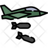 icon for bomber plane