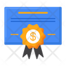 finance bonds icon png
