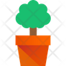 icons for bonsai tree