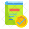 issue book icon