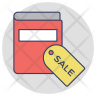 icon for book sale