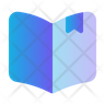 book saved icon svg