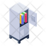 library locker logo