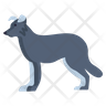 collie dog logo