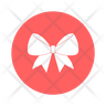 hair bow icon svg