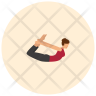 icon for bow pose