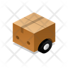 icon for box on wheels