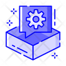 box solution icon png