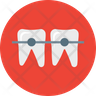 dental braces icon