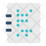 braille book icon