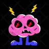 free brain emoji icons