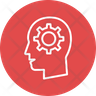 brain gear icon