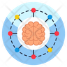 icons of brain connection