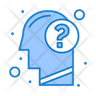 brain questions icon png