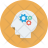 brain cog icon png