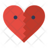 free break heart icons