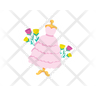 icon for bride