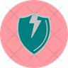 free broken shield icons