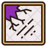 icon for broken window