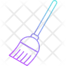 icon for sweeping brush