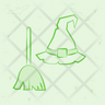 broomstick symbol