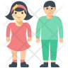brother-sister icon svg