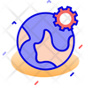 browser ping symbol