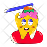 yellow teeth emoji