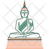 icons for buddha statue
